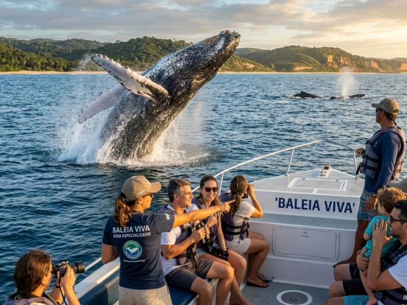 Gigantes do Mar — Observação de Baleias Jubarte